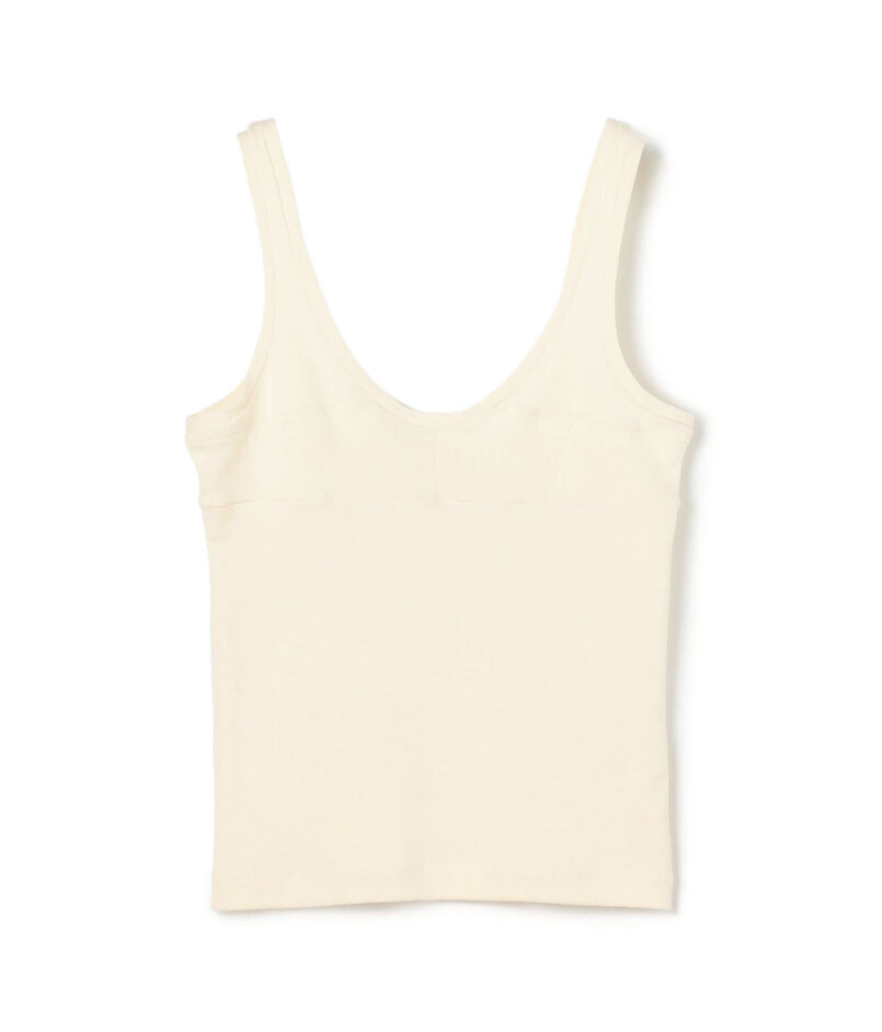スーピマコットン フライスタンクトップ