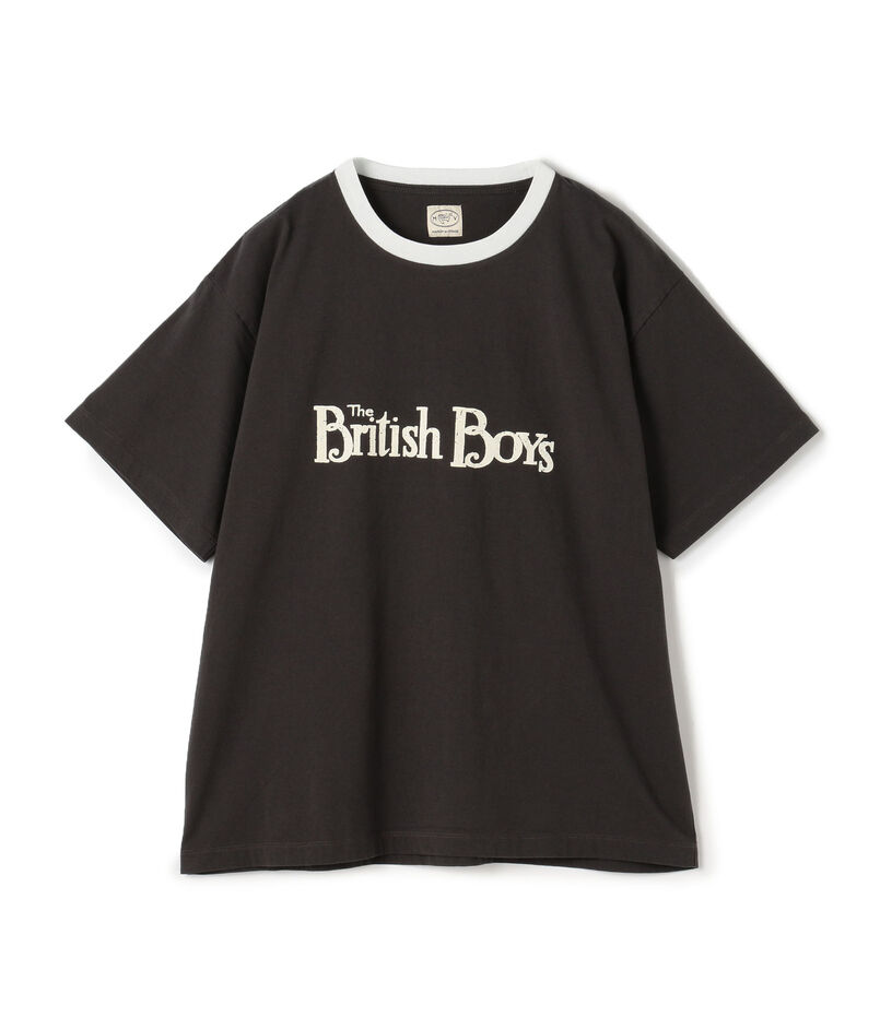 MAISON et VOYAGE コットン プリントTシャツ
