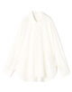 【WEB先行予約】シルキーコットン ショートレングスシャツ