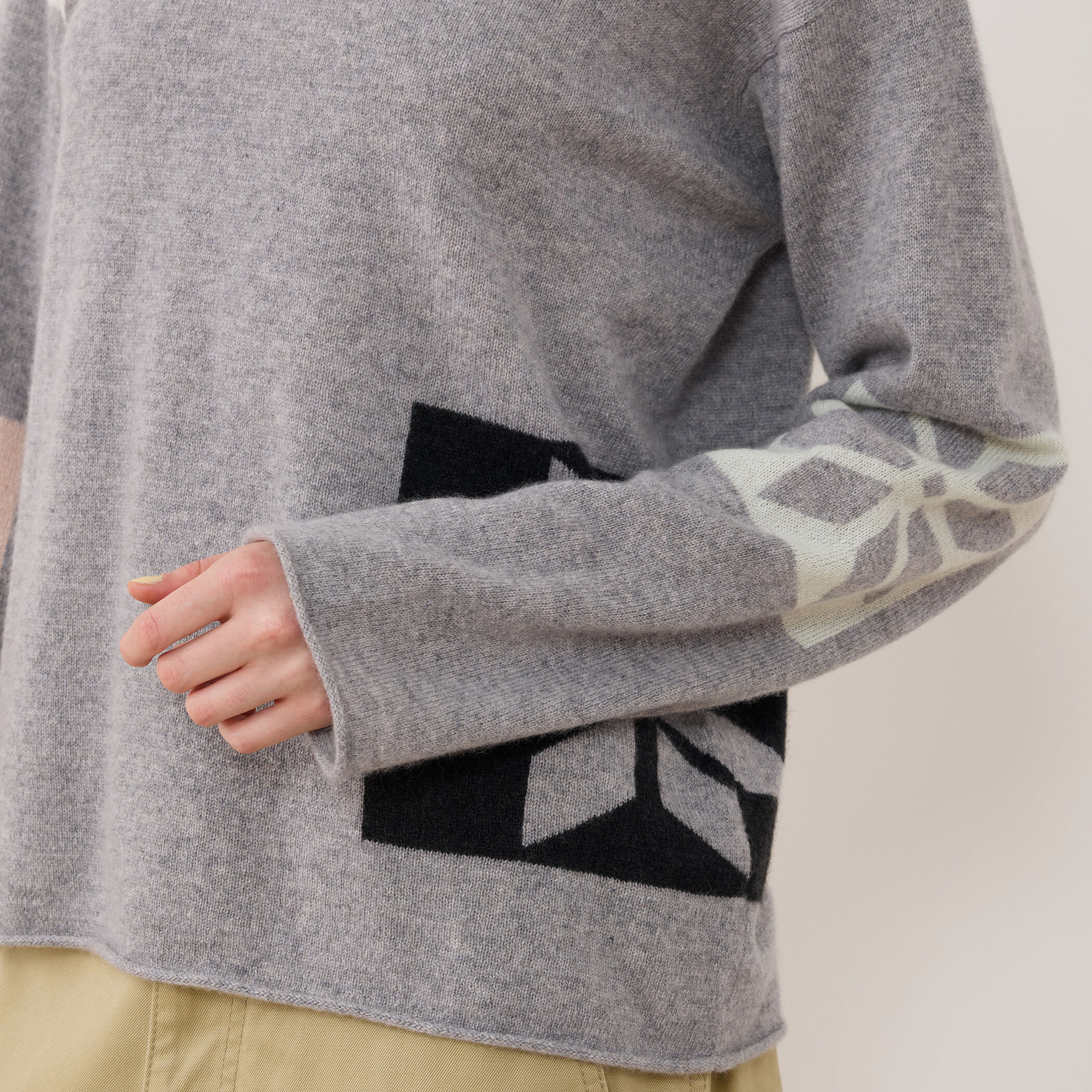 【未使用品】 ジョンスメドレー ウールニットポロ グレー L 美品 WAKO別注 未使用品】 ジョンスメドレー ウールニットポロ グレー L 美品 WAKO別注