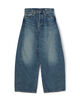 HYKE BARREL LEG JEANS
