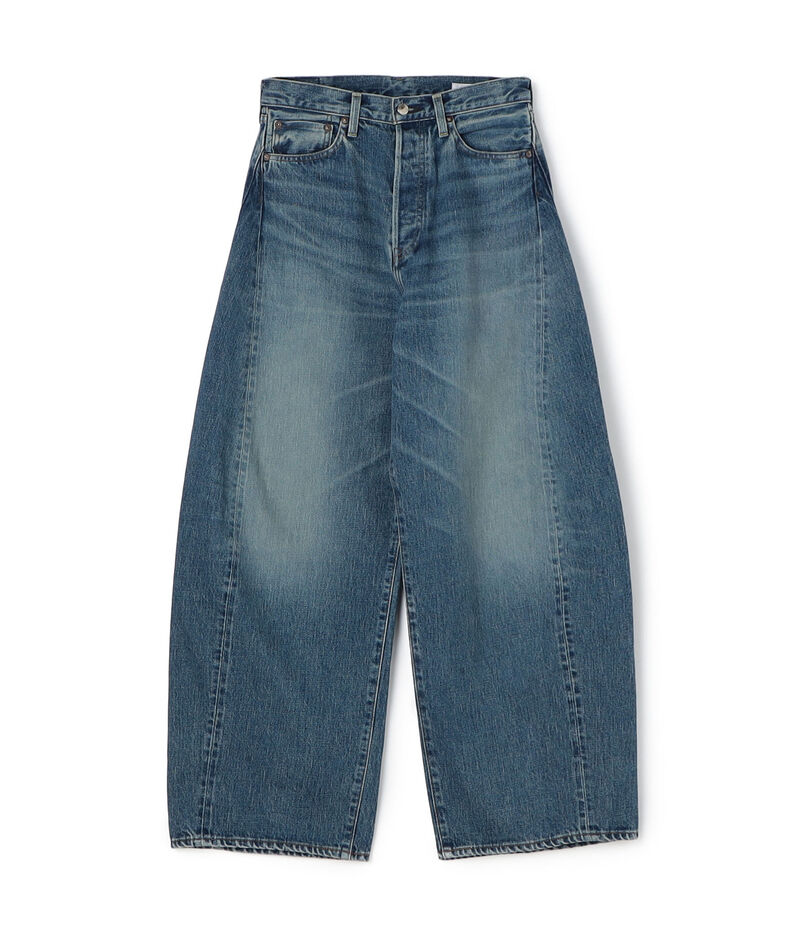HYKE BARREL LEG JEANS