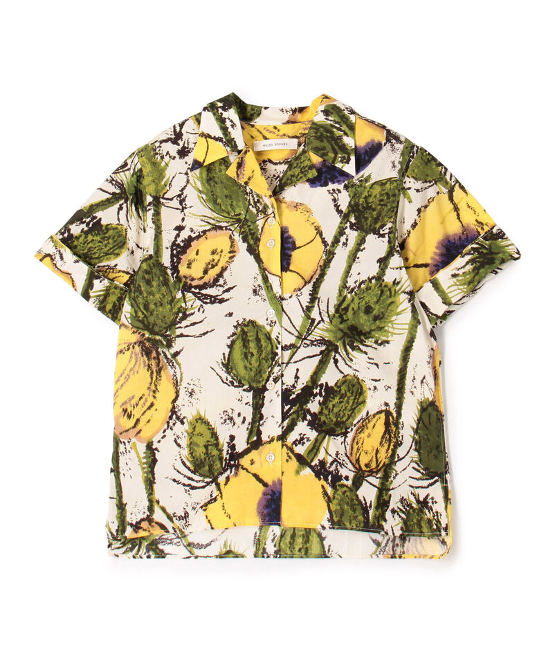 WALES BONNER ALTHEA PINTUCK SHIRT