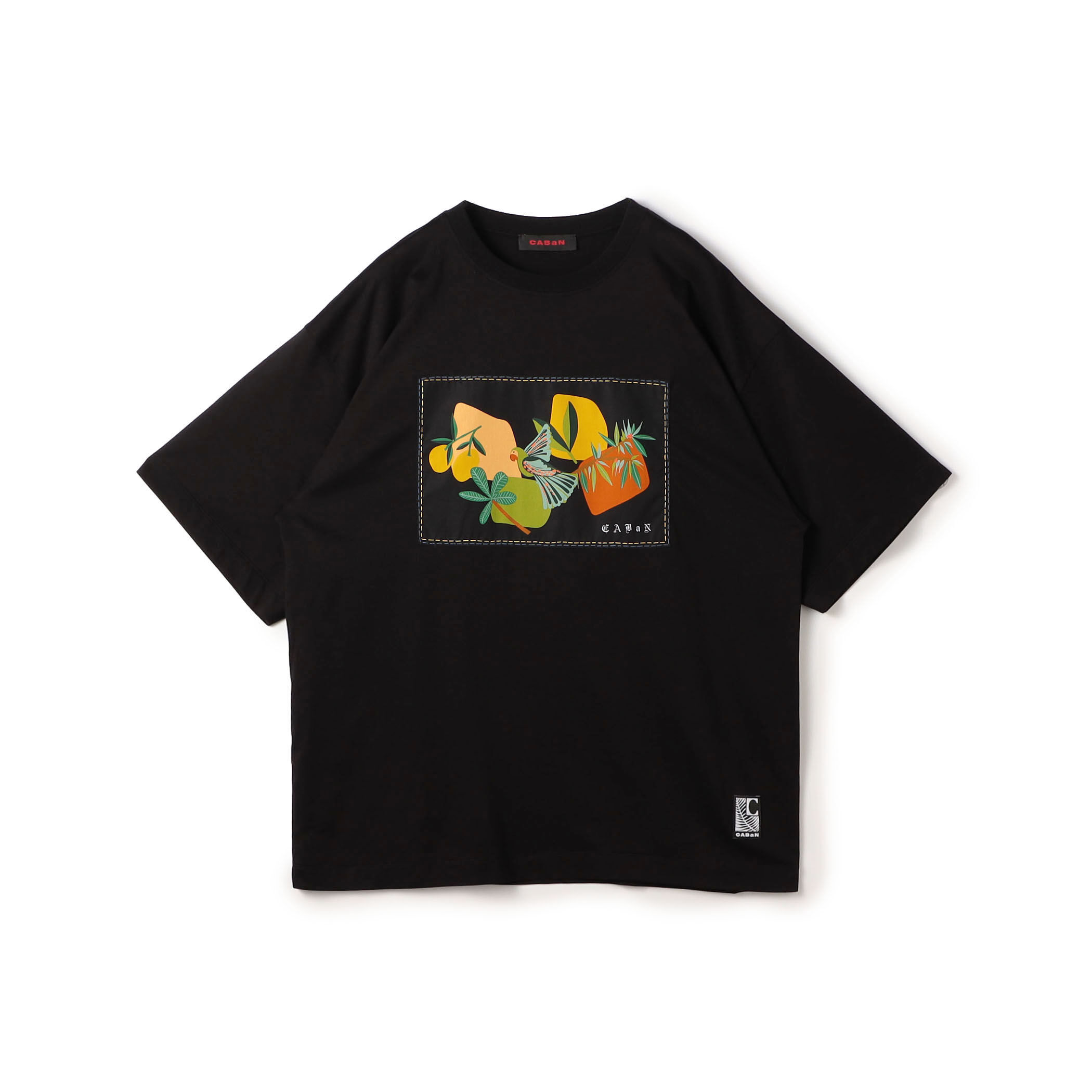 CABaN スビンコットン BIRDプリントTシャツ｜トゥモローランド 公式通販