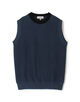【別注】Raffa Molina コットン クルーネック ニットベスト