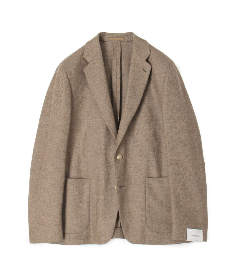 CARUSO ZERO JACKET シングルブレステッド2Bジャケット