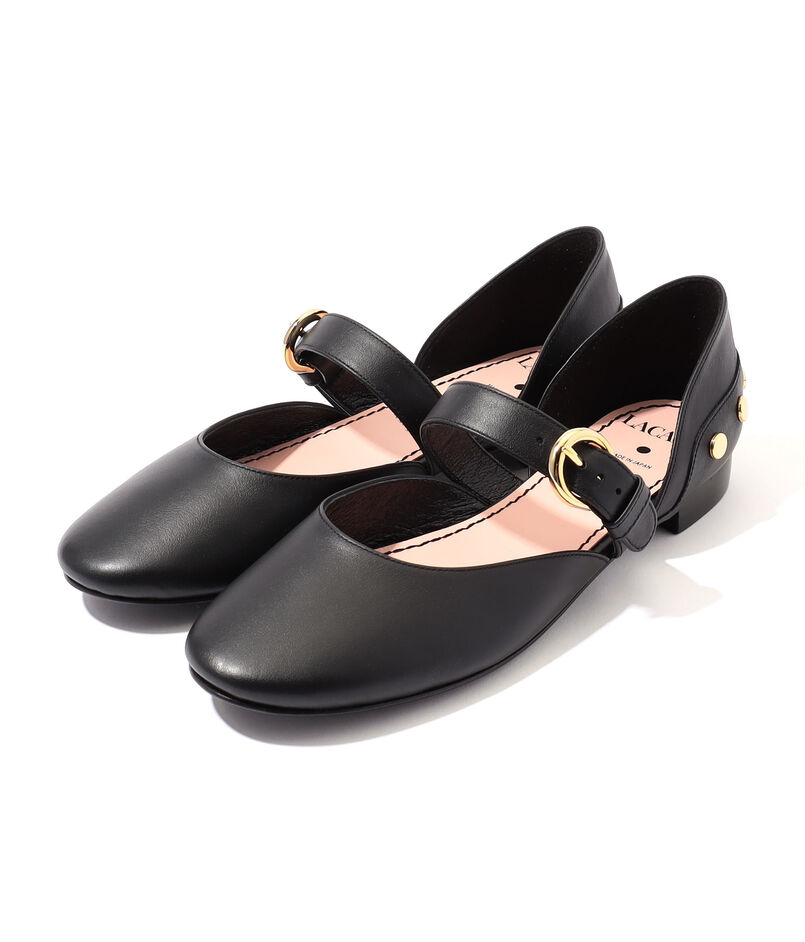 LACADE MISAKI ストラップバレエシューズ