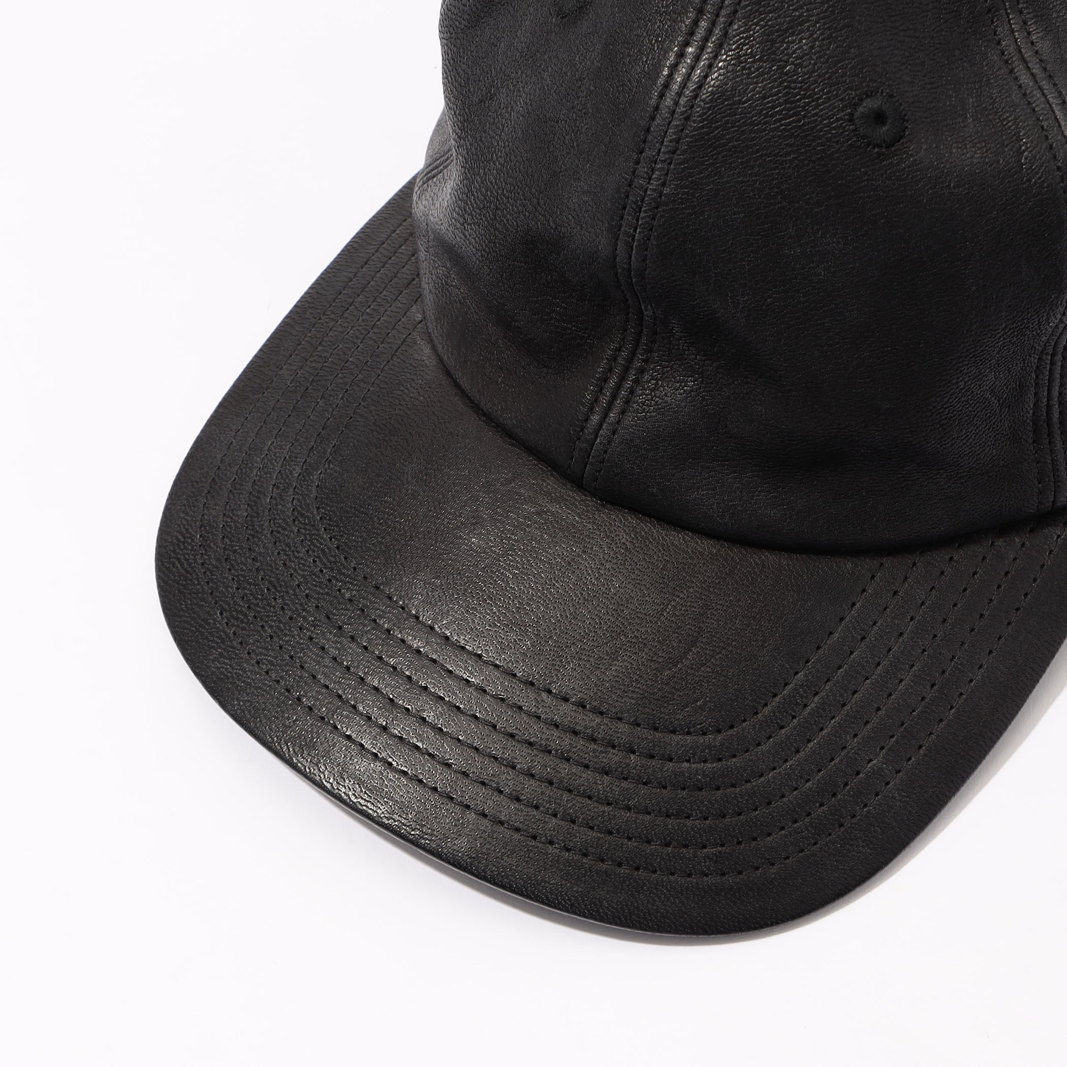 KIJIMA TAKAYUKI DEERSKIN 6PANEL ディアレザーキャップ