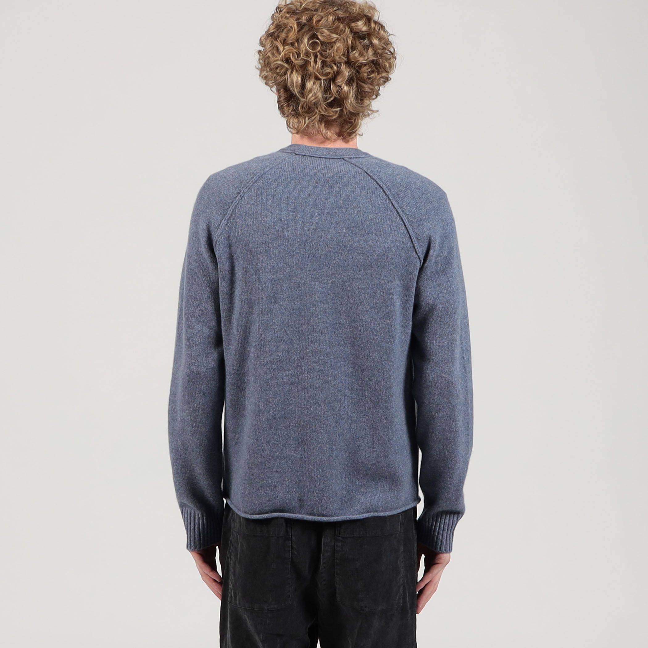 リサイクルカシミヤ ラグランスリーブプルオーバー MRBC3718