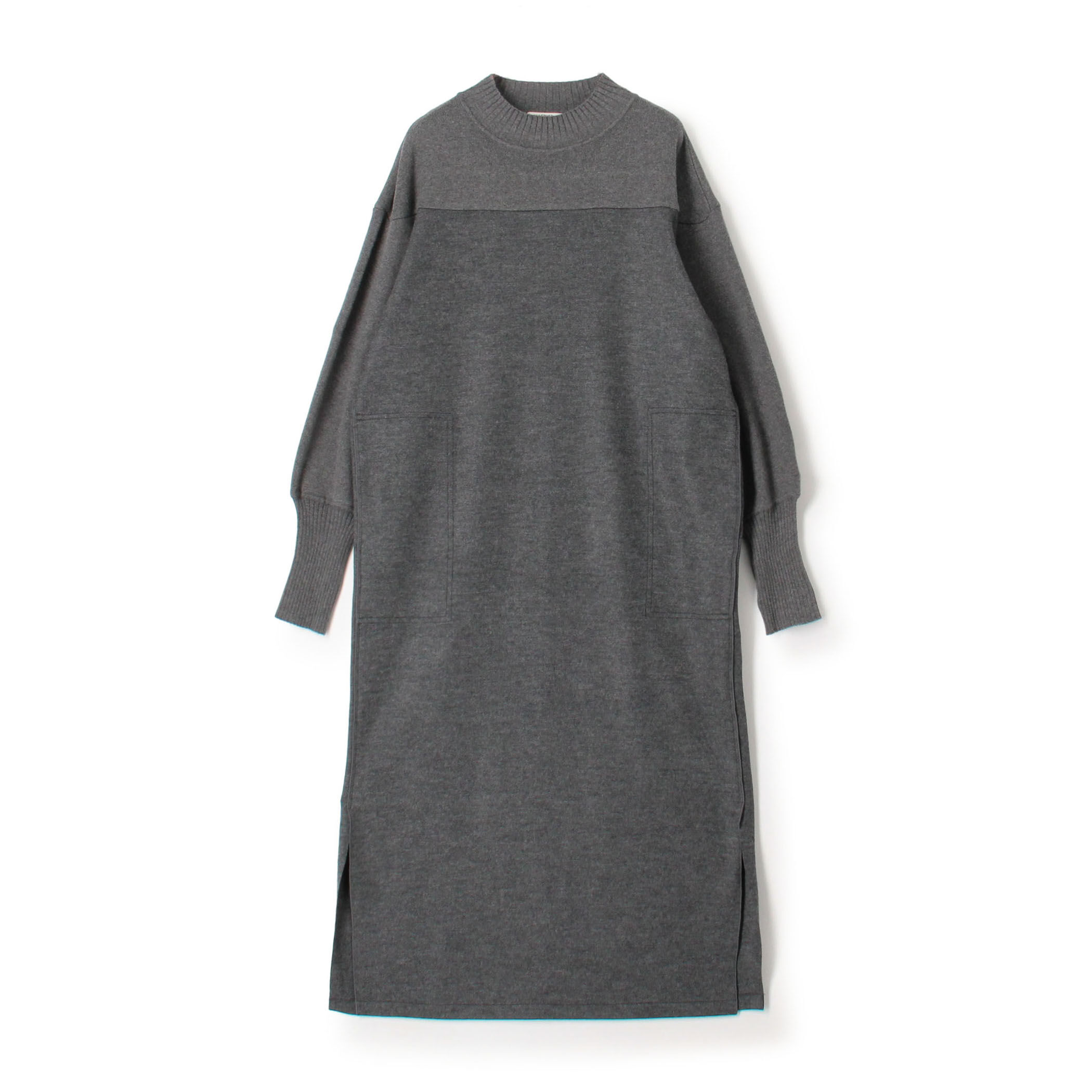 ニットコンビジャージー ハイネックワンピース｜トゥモローランド 公式通販