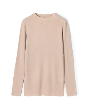 プルミエールウールリブ ボトルネックプルオーバー