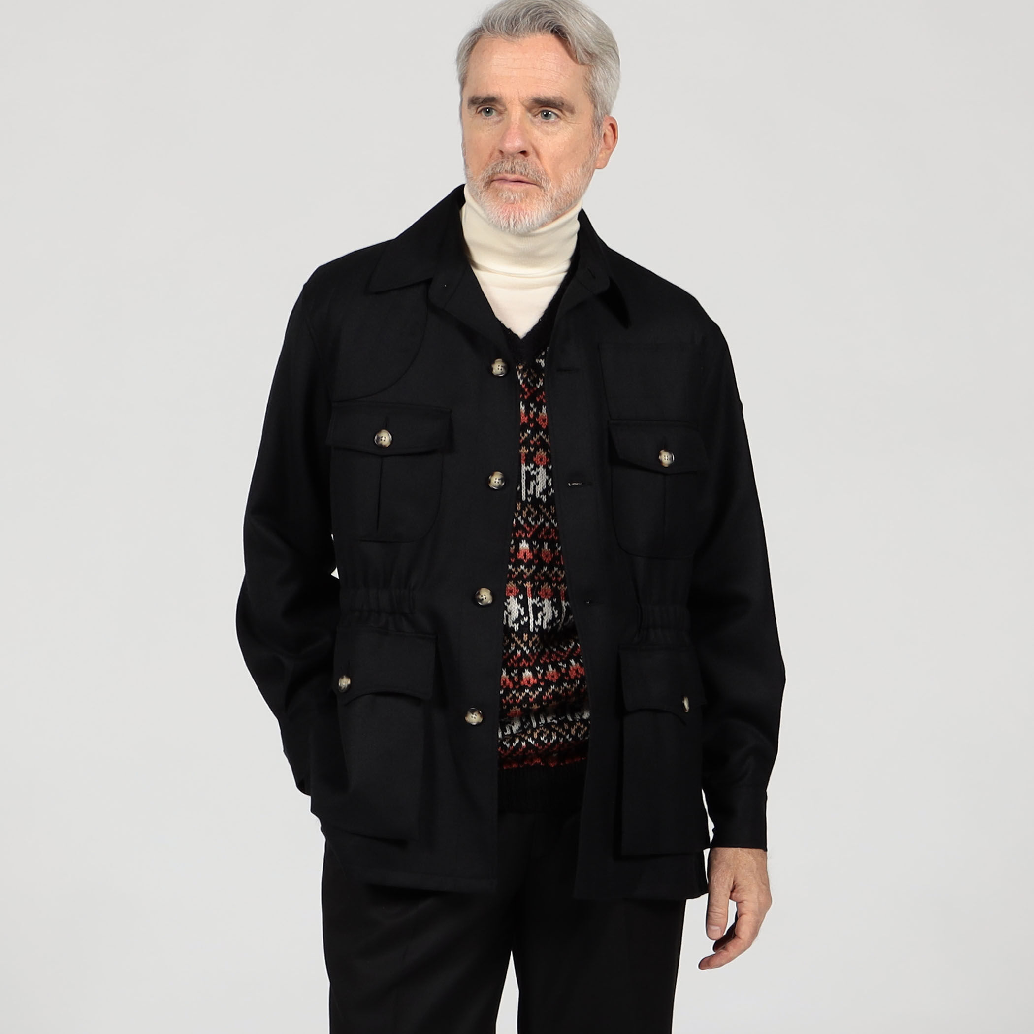 別注】Willis&Geiger ウール シャツブルゾン DORMEUIL