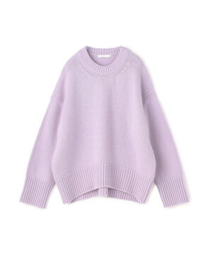 ファインウール クルーネックプルオーバー