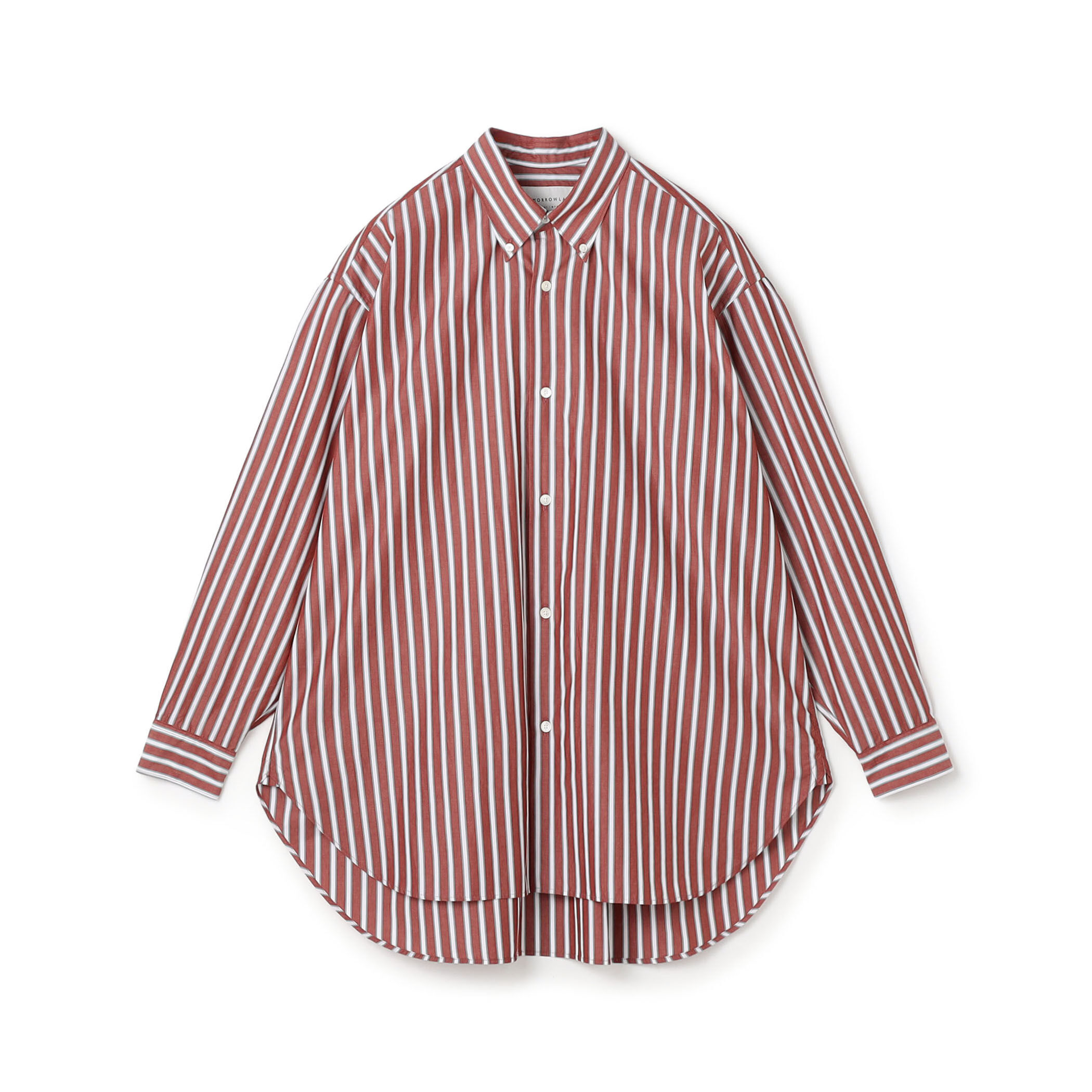 コットンブロード ボタンダウン ロングシャツ｜トゥモローランド 公式