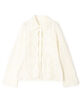 Mame Kurogouchi Cotton Lace Knitted Cardigan