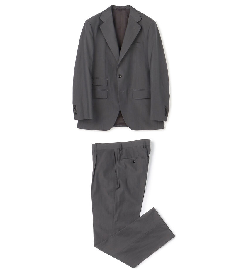 ウールコットン シングルブレステッド3Bスーツ｜トゥモローランド 公式通販 