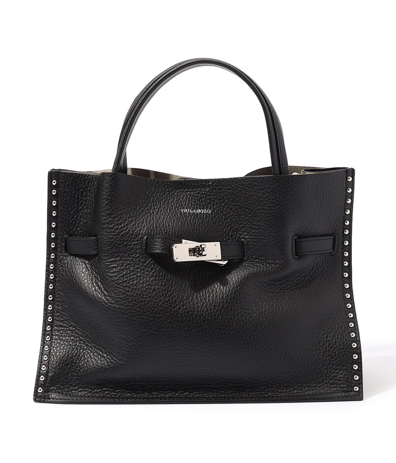 VIOLAd'ORO スタッズ M トートバッグ
