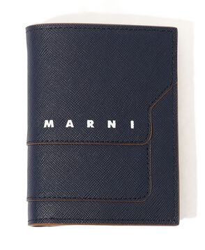 MARNI WALLET サフィアーノレザー製 二つ折りウォレット