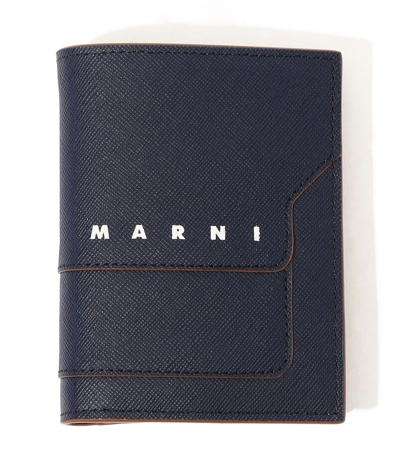 MARNI WALLET サフィアーノレザー製 二つ折りウォレット