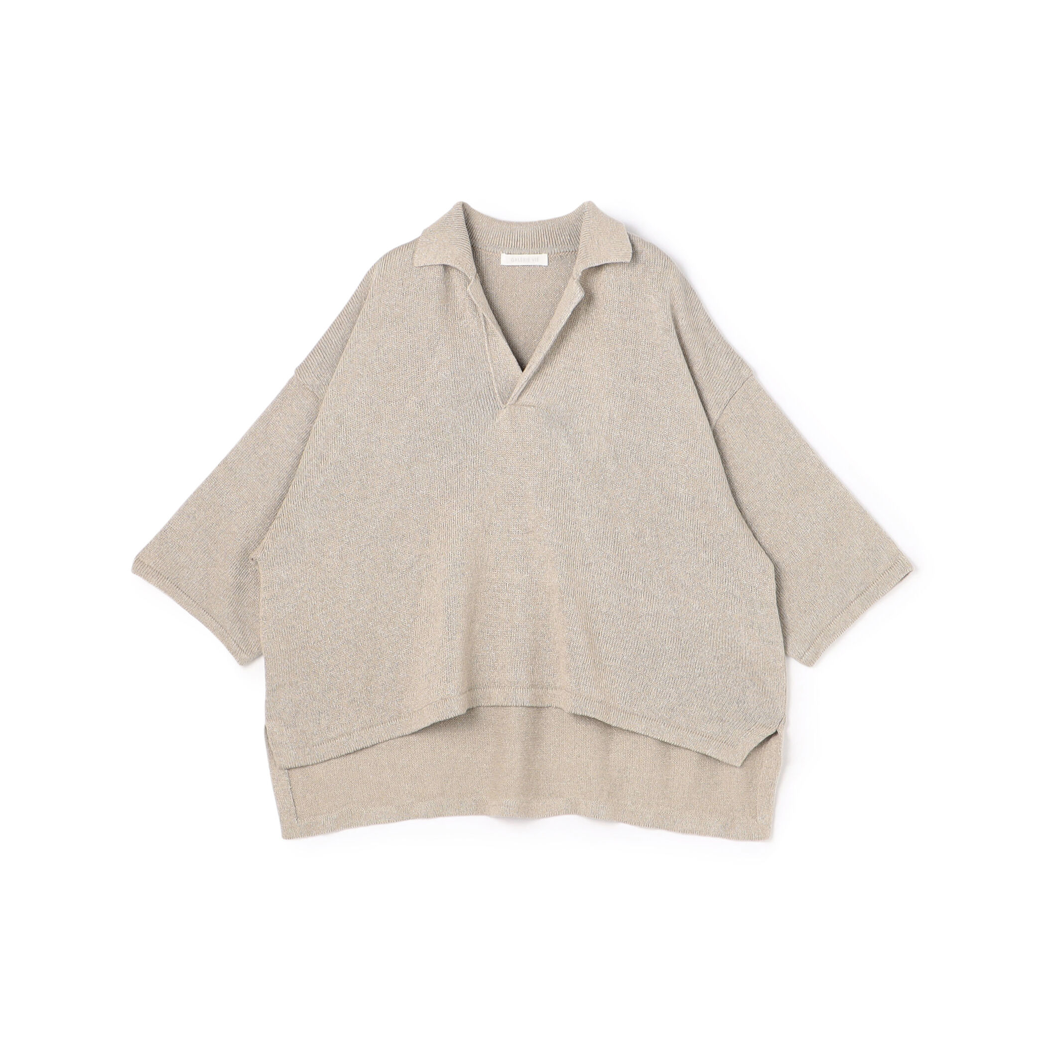 □リネンリリヤーン スキッパープルオーバー｜トゥモローランド 公式通販