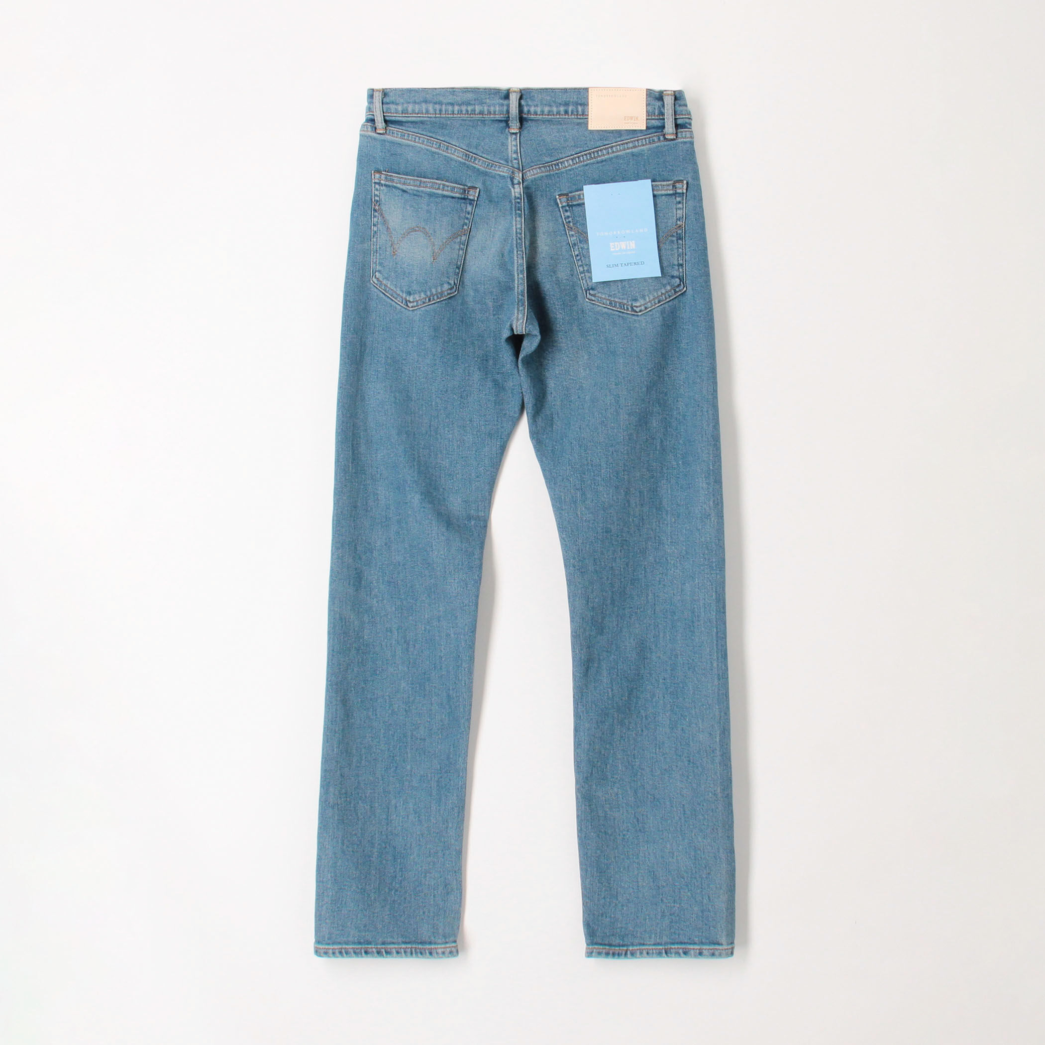 別注】EDWIN SLIM TAPPERED USED デニムパンツ｜トゥモローランド 公式