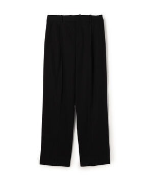 コットンカシミヤ テーパードパンツ