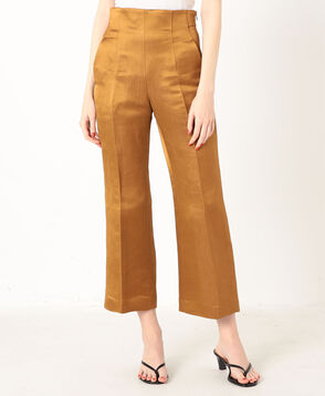 Mame Kurogouchi Linen Silk High Waist リネンシルク ハイウエストパンツ