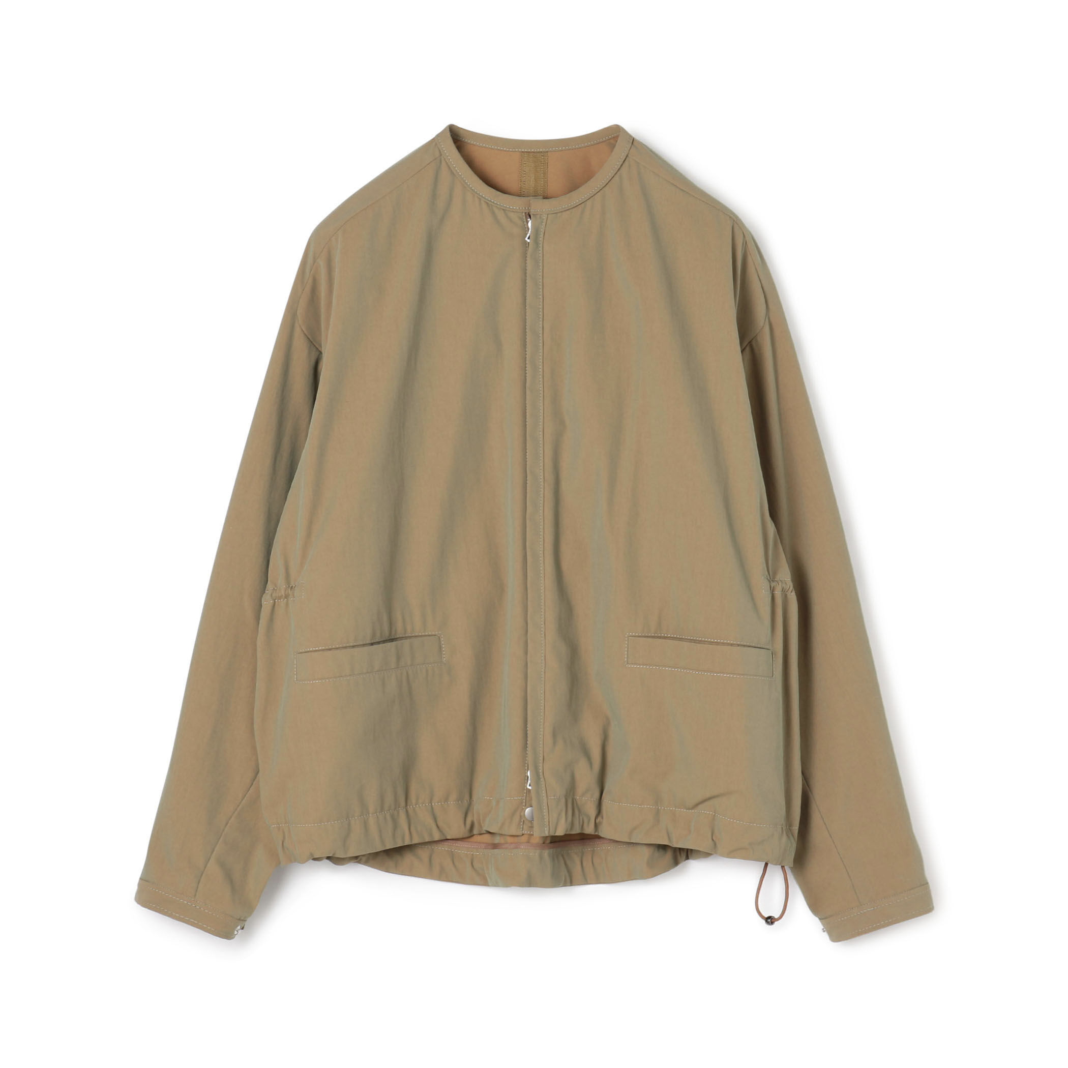 トゥモローランド　上質ブルゾン □コットンナイロン ジップアップブルゾン｜トゥモローランド 公式通販