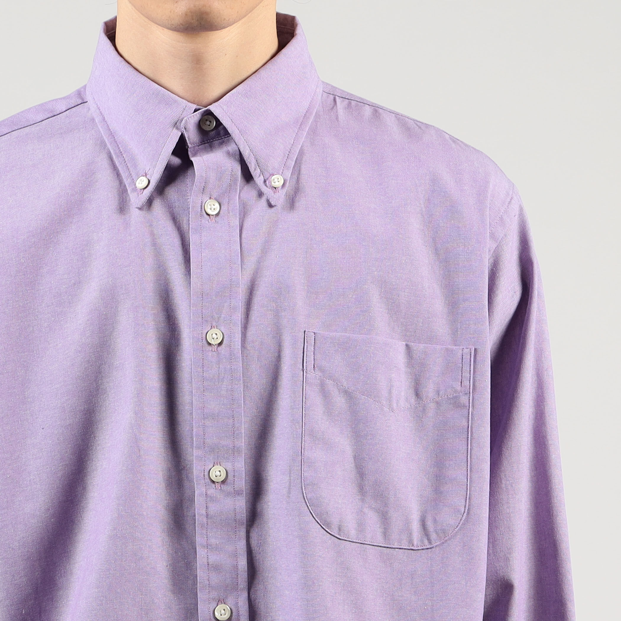 別注】INDIVIDUALIZED SHIRTS コットン ボタンダウンシャツ