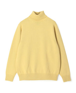TOMORROWLAND tricot スーパーファインラムウール タートルネックニット