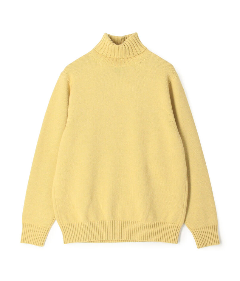 TOMORROWLAND tricot スーパーファインラムウール タートルネックニット