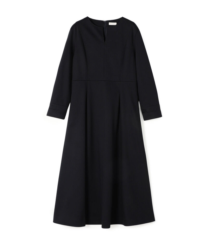 コットンアムンゼン フィット＆フレアワンピース