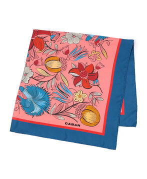 Botanical Garden シルクプリントスカーフ