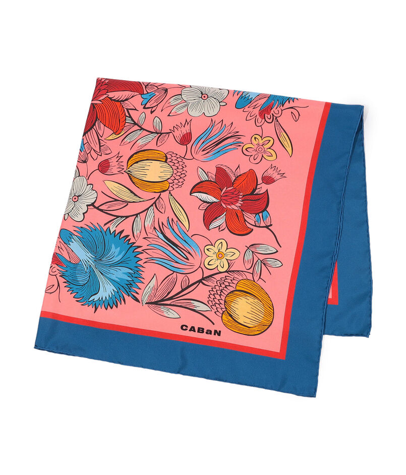 Botanical Garden シルクプリントスカーフ