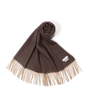 TOMORROWLAND カシミヤ シングルリバー ソリッドマフラー