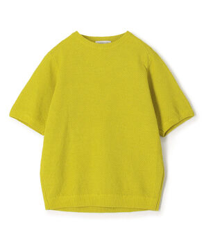 TOMORROWLAND tricot コットンリネン クルーネックプルオーバーニット