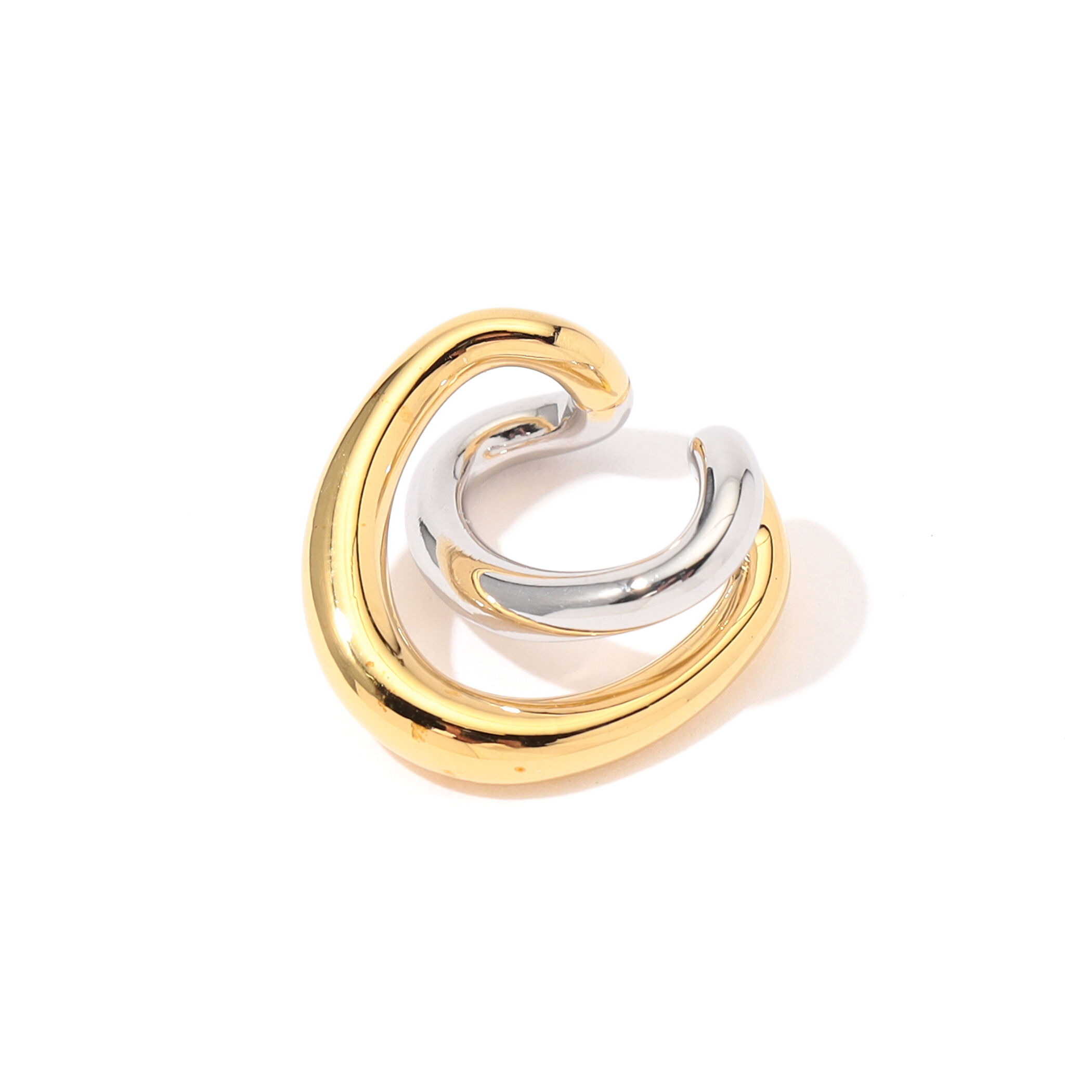 新品✴︎箱付✴︎シャルロットシェネ タートル ピアス シルバー&ゴールド Charlotte Chesnais（シャルロットシェネ）｜レディース