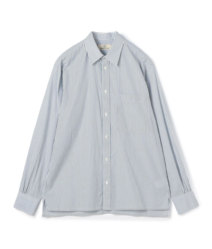 200/2コットンポプリン レギュラーカラーシャツ