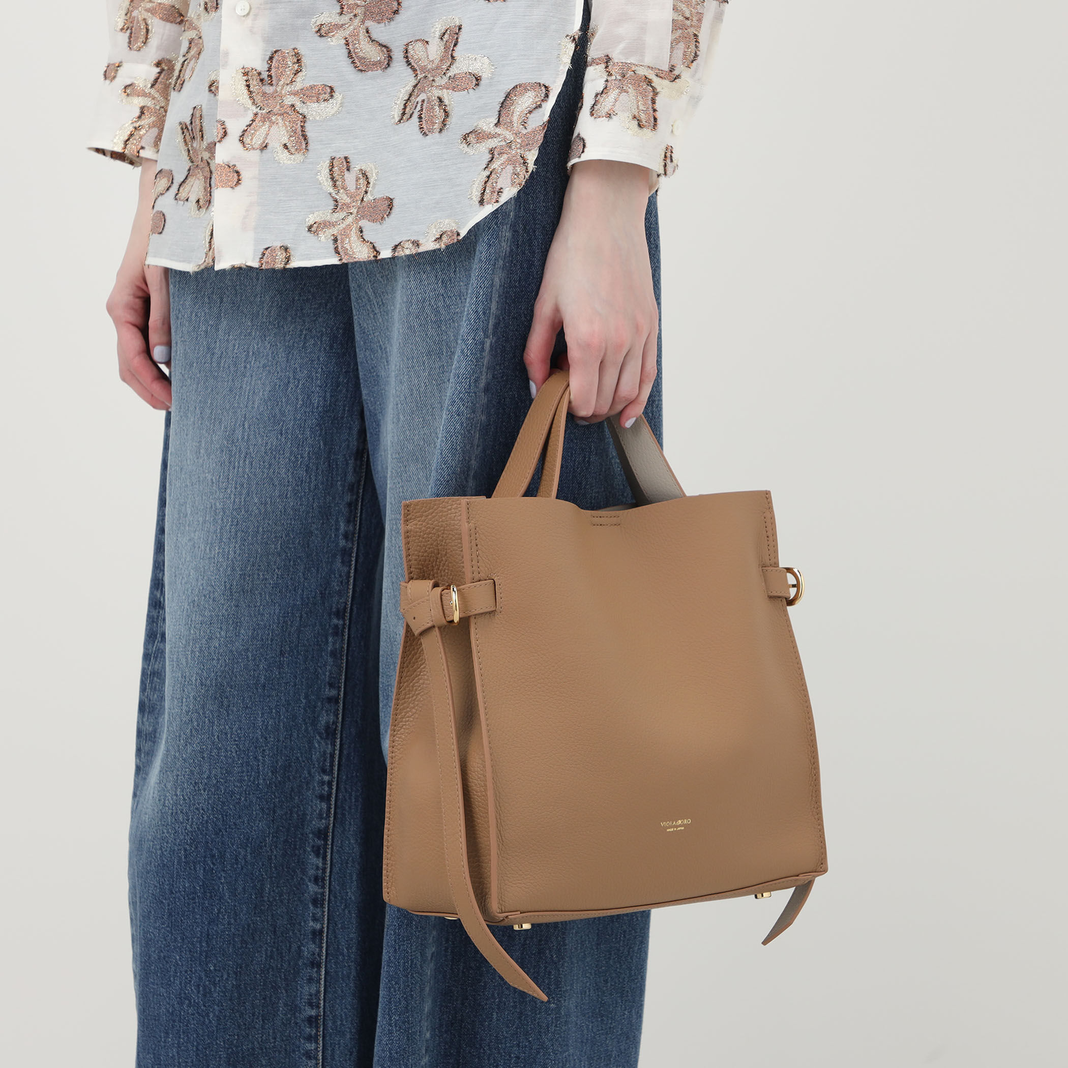 VIOLAd'ORO TRERO サイドベルト トートバッグ｜トゥモローランド 公式通販