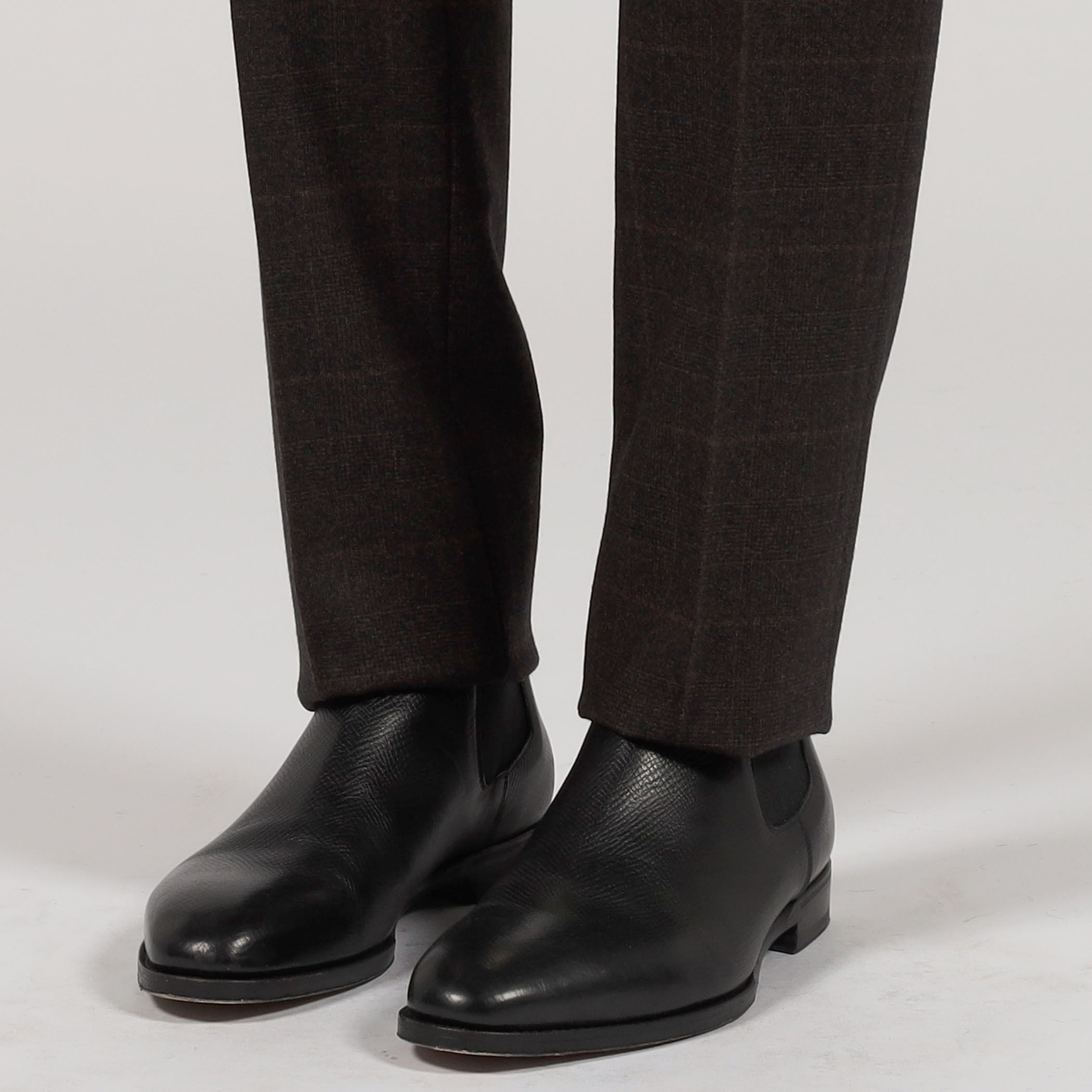 ウールナチュラルストレッチ ノープリーツスラックス DRAGO