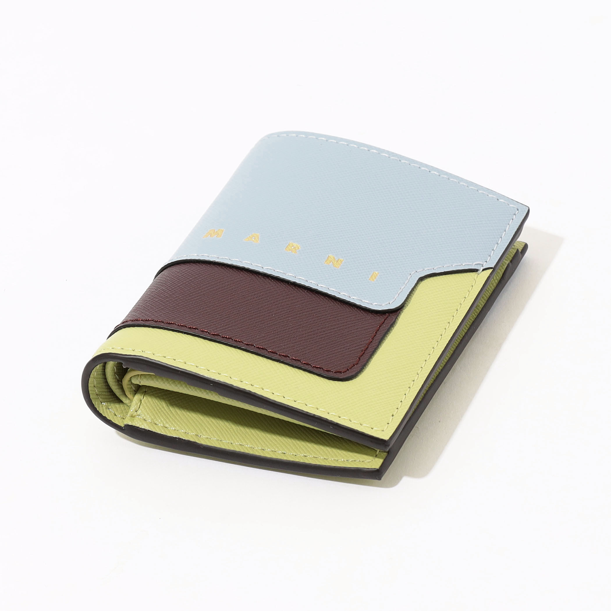 MARNI BIFOLD BIG LOGO サフィアーノレザー製二つ折りウォレット