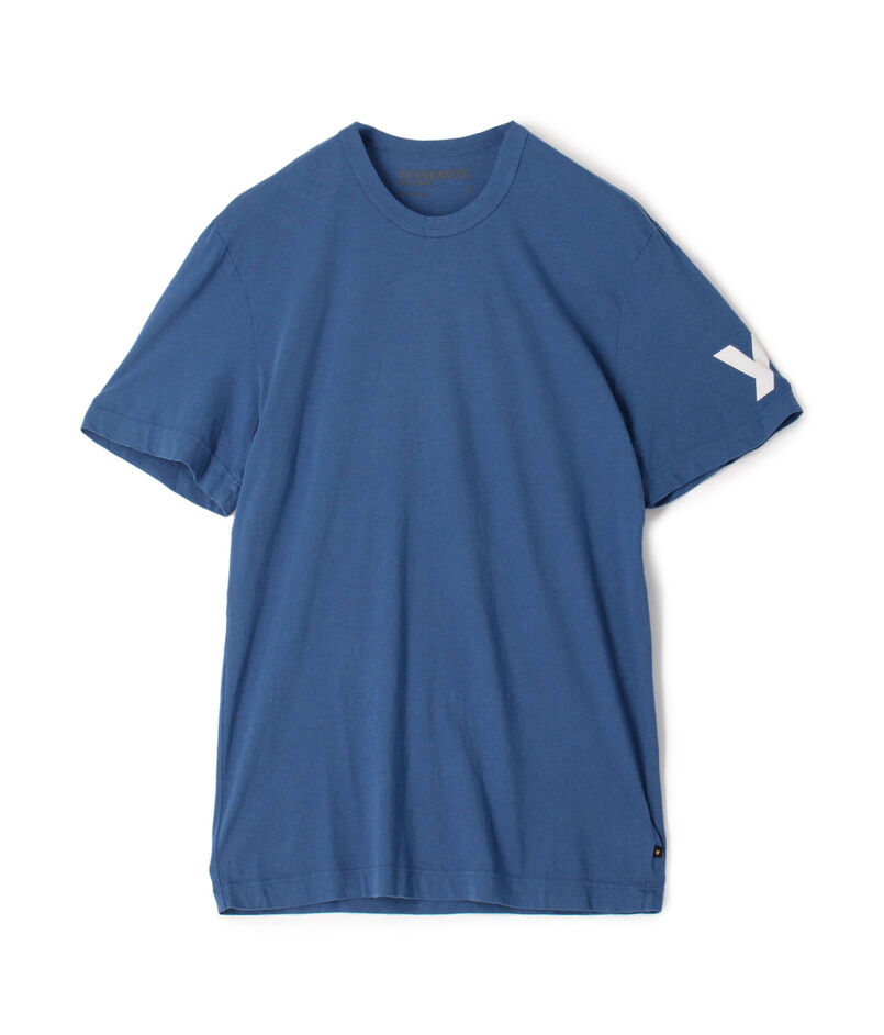 YOSEMITEロゴプリント クルーネックTシャツ MLJ3311YA