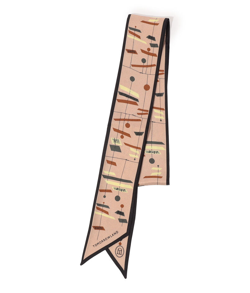 Atelier TOMORROWLAND MUSIC BARシルク ボウタイスカーフ