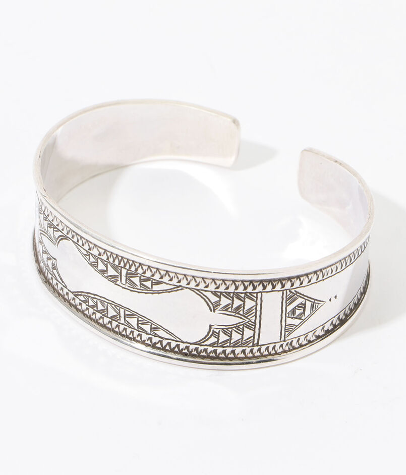Adawat'n Tuareg LBHAR シルバーバングル