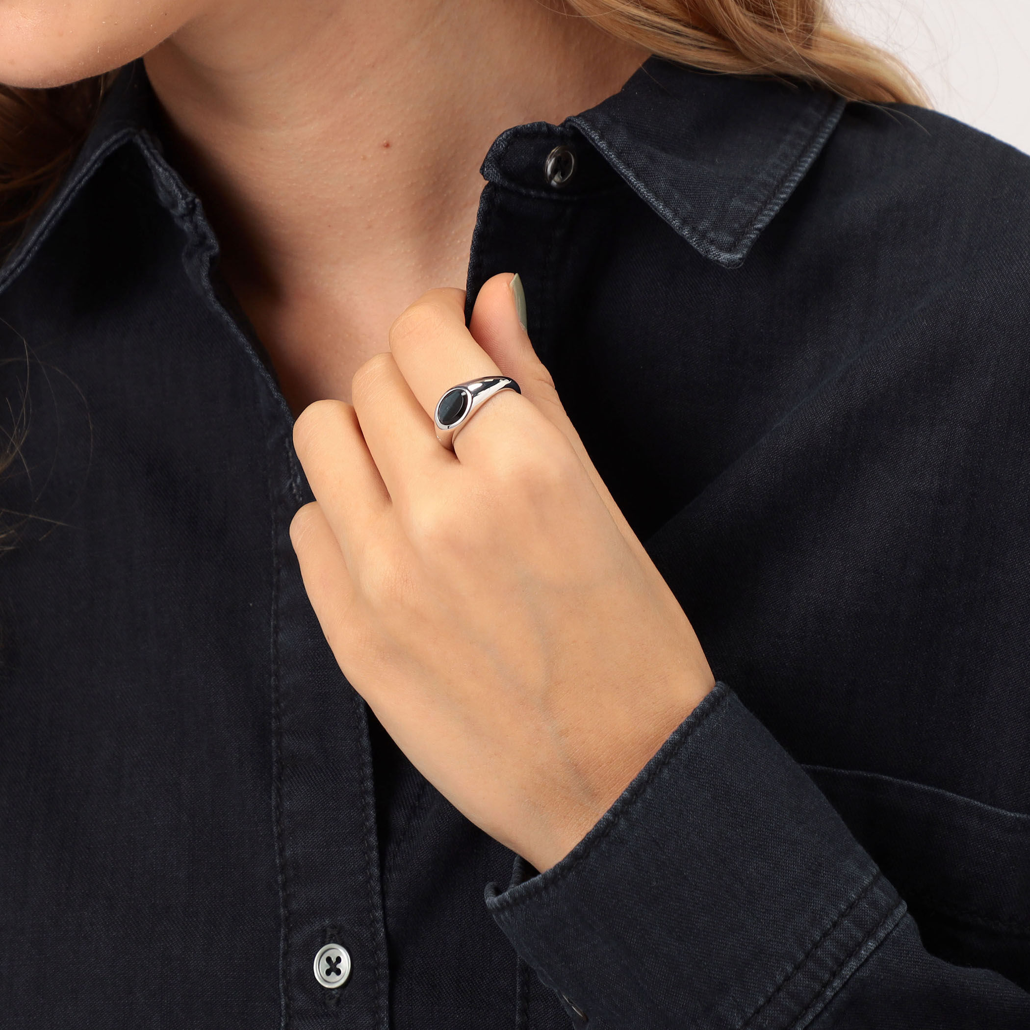 TOM WOOD Joe Ring Blue Hawk｜トゥモローランド 公式通販