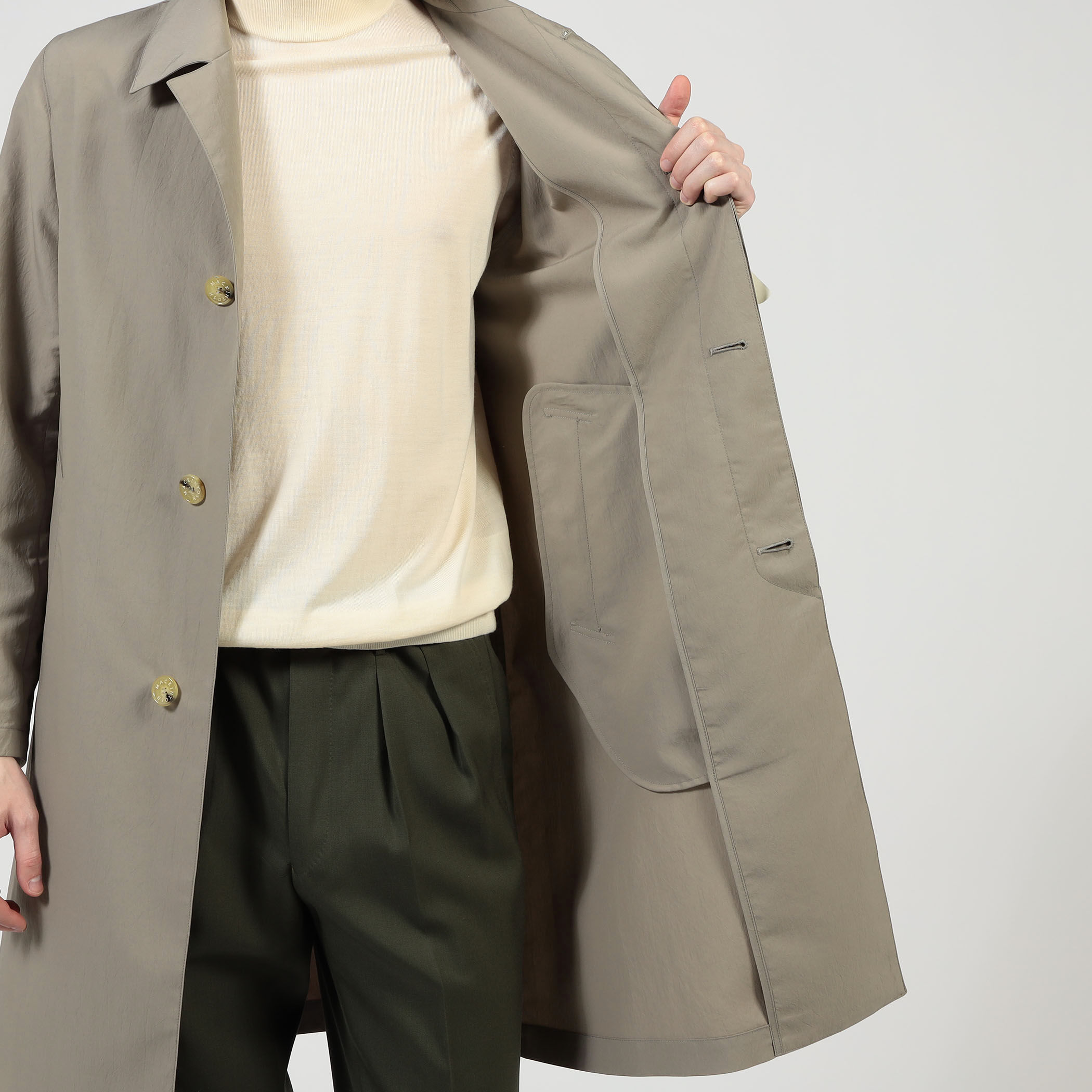 別注】MACKINTOSH DUNKELD パッカブル ステンカラーコート 別注】MACKINTOSH DUNKELD パッカブル ステンカラーコート