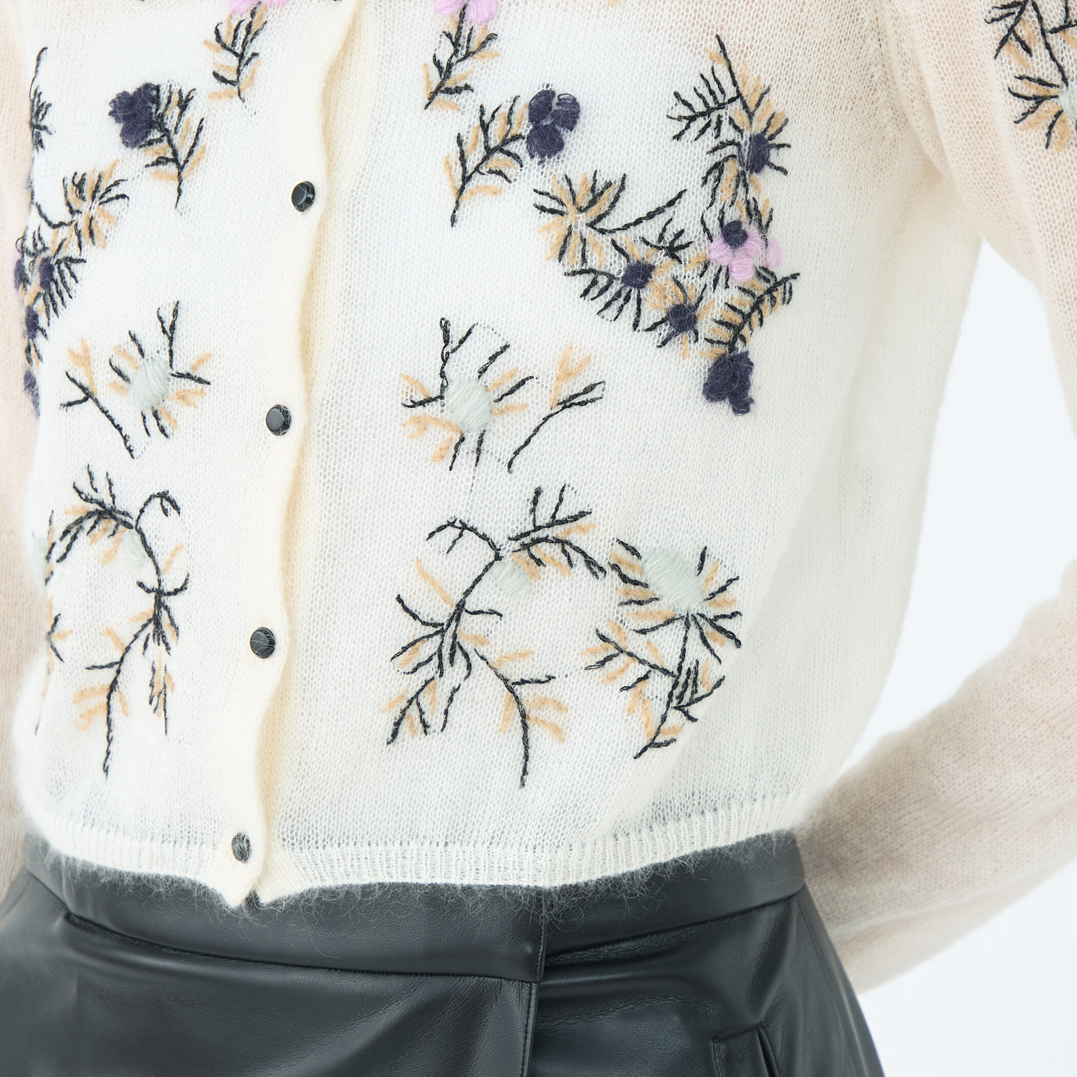 かどま　2点セット　モヘアBallsey トゥモローランドノーカラーツイー かどま様専用 2点セット モヘアBallsey トゥモローランドノー