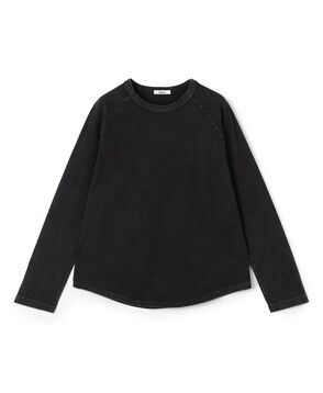 コットンガーメントダイ ロングスリーブプルオーバー