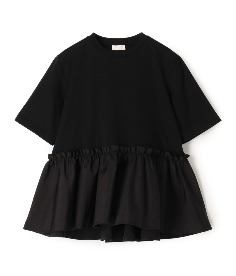 【WEB限定・先行予約】ジャージーコンビ ペプラムプルオーバー