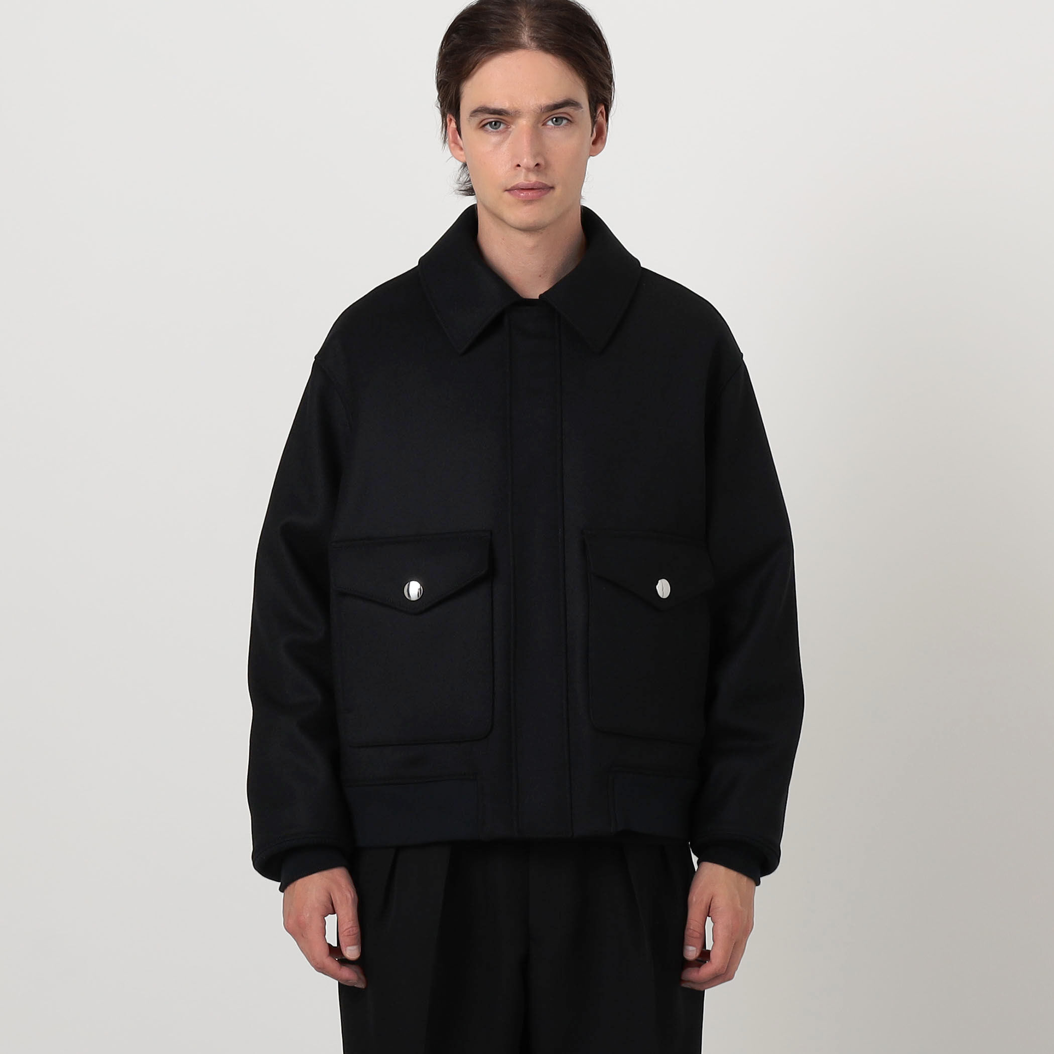 別注】THE RERACS × Edition A2 JACKET M ウールメルトンブルゾン